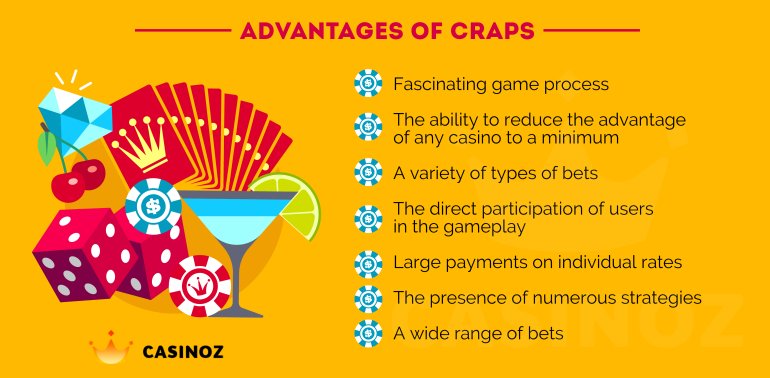 Advantages of casino craps