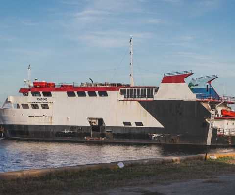 The Abandoned Casino Royale Ship