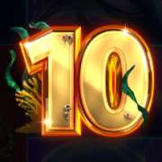 10 symbol in Atlantis Megaways slot