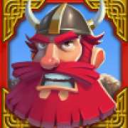 Viking leader symbol in Viking Clash slot