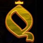 Q symbol in Hut With Chicken Legs slot