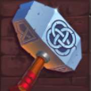 War hammer symbol in Viking Clash slot