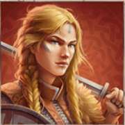 Girl symbol in Viking Fortune: Hold and Win slot
