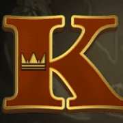 K symbol in Mines of Gold slot