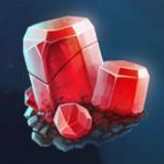 Red crystal symbol in Crystal Rift slot
