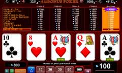 Play 4 of a Kind Bonus Poker