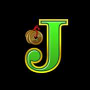 J symbol in Lucky Twins Jackpot slot