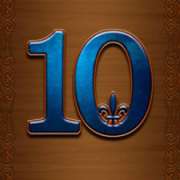 10 symbol in Black Beauty slot