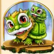 Green dragon symbol in Little Dragons slot