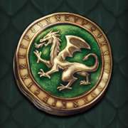 Coin symbol in Dragon Maiden slot