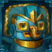 Blue statue symbol in Gonzo's Gold slot