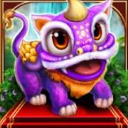 Purple dragon symbol in Little Dragons slot