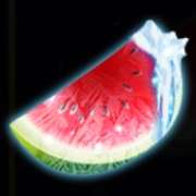 Watermelon symbol in Fruits On Ice Collection 10 Lines slot
