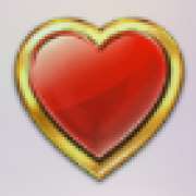 Hearts symbol in Super Cash Drop Gigablox slot