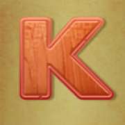 K symbol in Mighty Africa slot