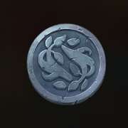 Silver coin symbol in Immortal Guild slot