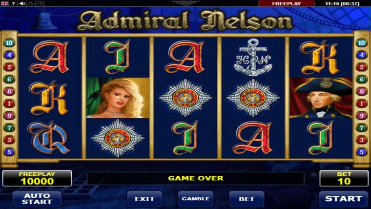 Play Admiral Nelson slot