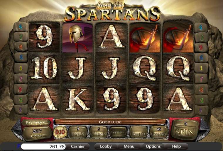 Play Age of Spartans slot