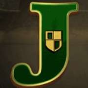 J symbol in Mines of Gold slot