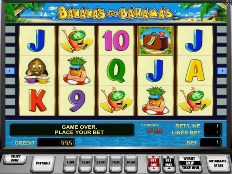 Play Bananas Go Bahamas slot
