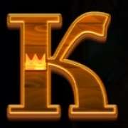 K symbol in Hut With Chicken Legs slot