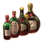 Cognac wines symbol in La Dolce Vita slot