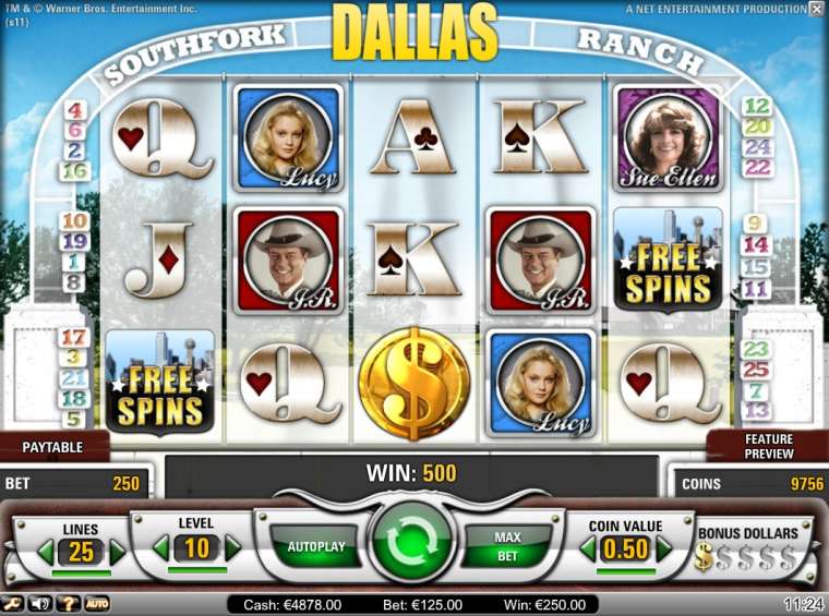 Play Dallas slot