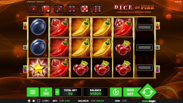 Play Dice on Fire slot
