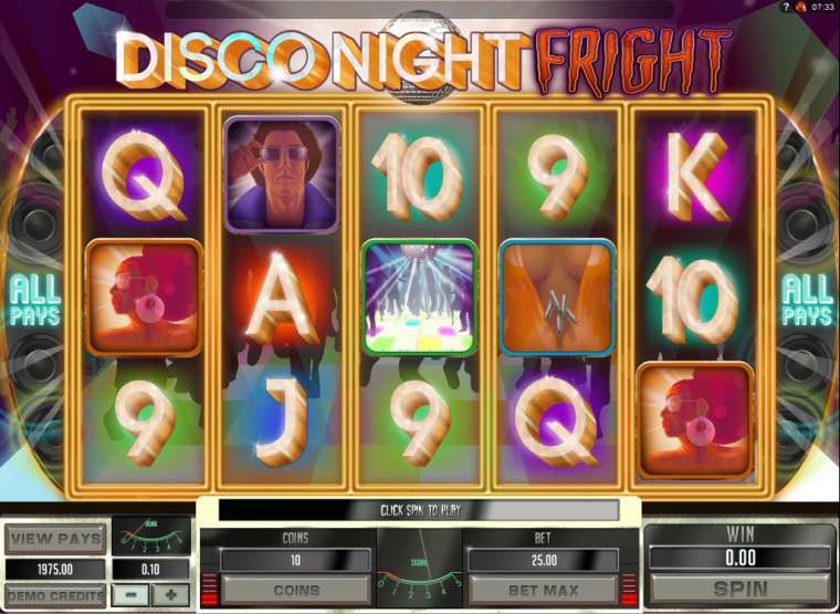 Play Disco Night Fright slot