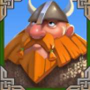Viking fat man symbol in Viking Clash slot