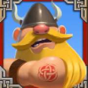 Viking warrior symbol in Viking Clash slot