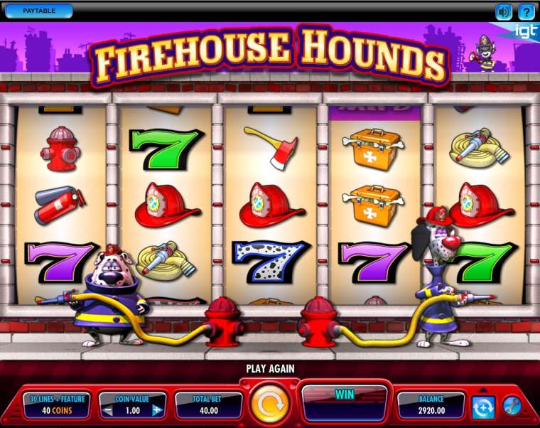 Play Firehouse Hounds slot