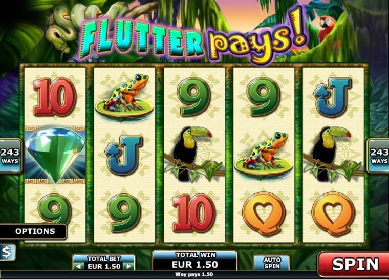 Play Flutter Pays! slot