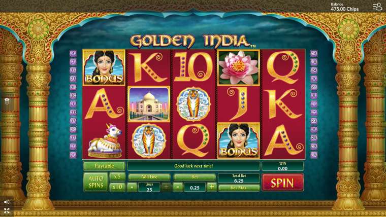 Play Golden India slot