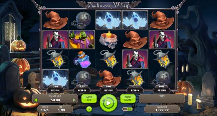 Play Halloween Witch slot
