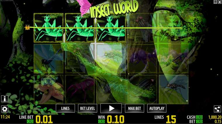 Play Insect World slot