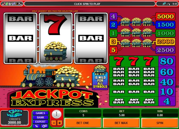 Play Jackpot Express slot