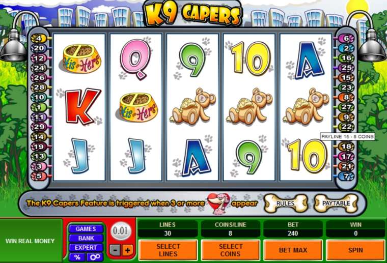 Play K9 Capers slot