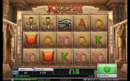 Khepri – The Eternal God (Leander Games)