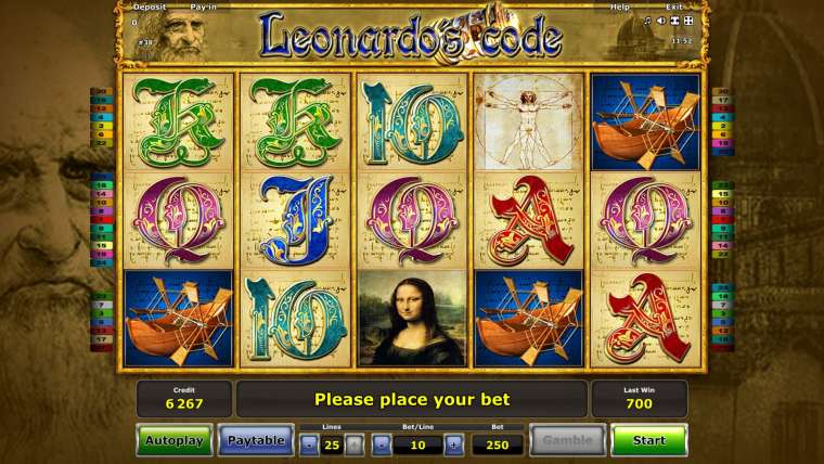 Play Leonardo’s Code slot