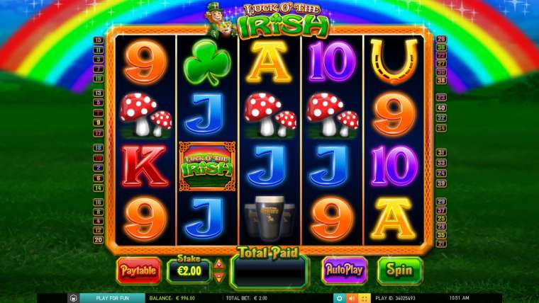 Play Luck O’ the Irish  slot