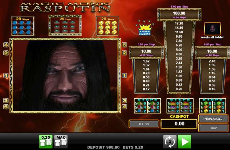 Play Magic Monk Rasputin slot