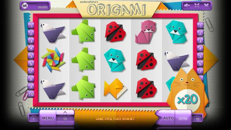 Play Origami slot