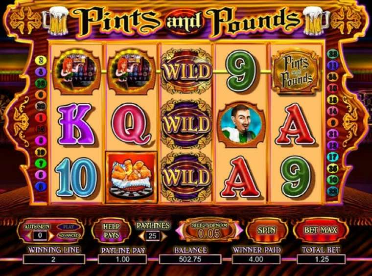 Play Pints and Pounds slot