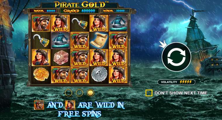 Play Pirate Gold slot