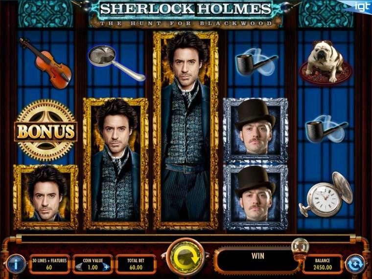 Play Sherlock Holmes: The Hunt for Blackwood slot