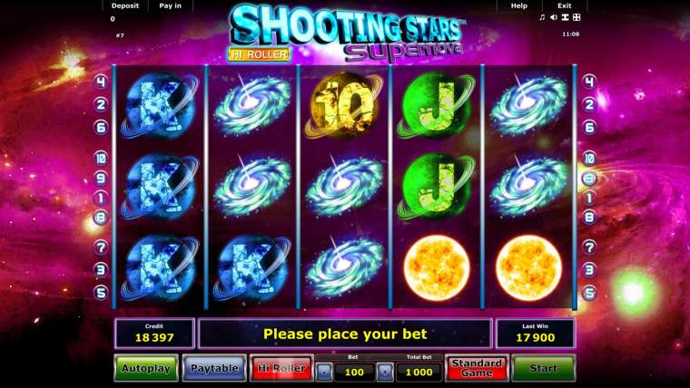 Play Shooting Stars Supernova slot