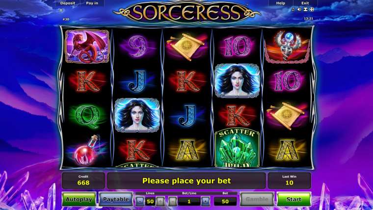 Play Sorceress slot