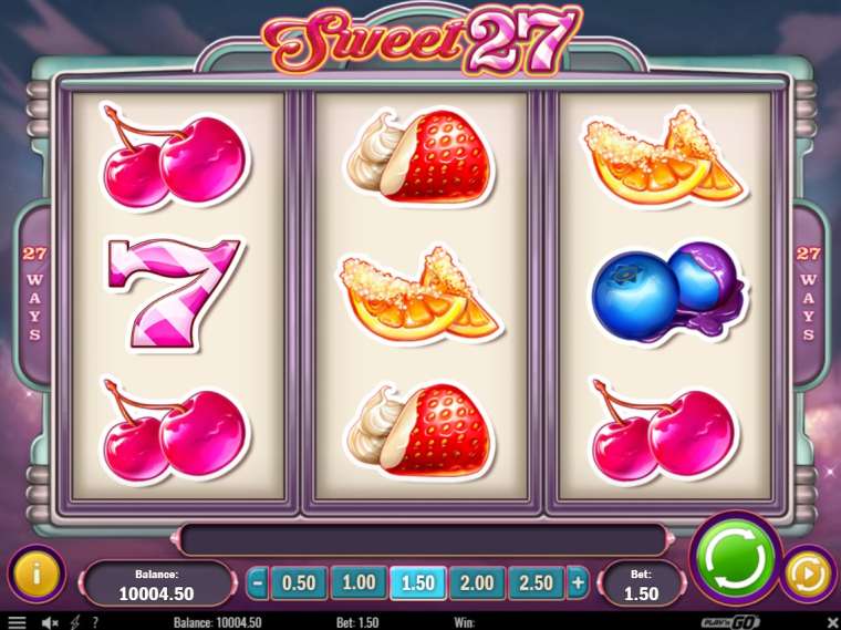 Play Sweet 27 slot