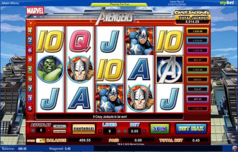 Play The Avengers slot